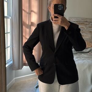 Jones New York Textured Patterned Blazer